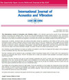 International Journal of Acoustics and Vibration雜志封面